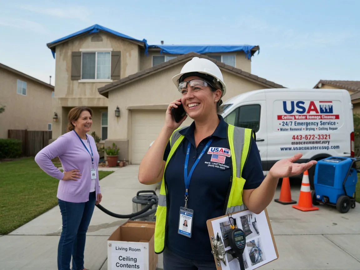 Ceiling Water Damage Restoration Lincoln, CA FAQs