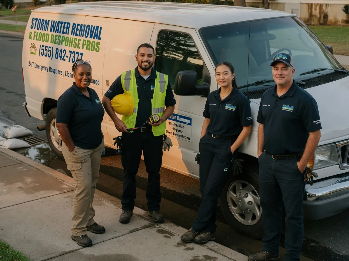 Storm Damage Water Removal company in Lincoln, CA